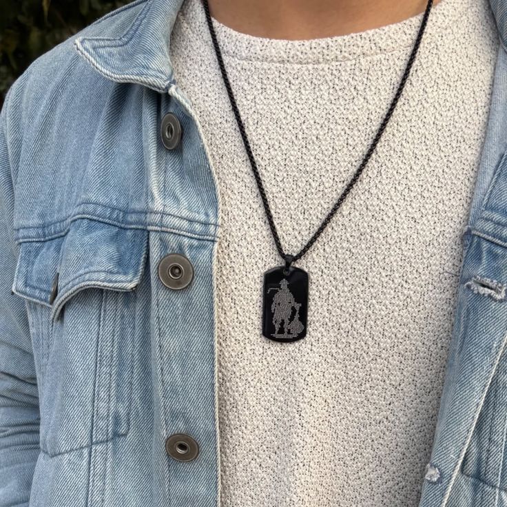 Divine Hanuman Chalisa pendant necklace