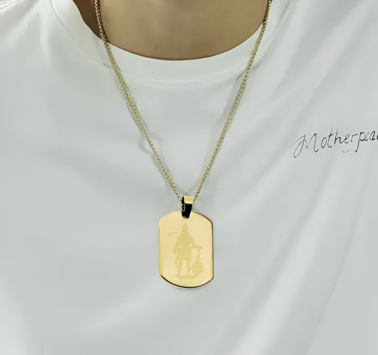 Divine Hanuman Chalisa pendant necklace