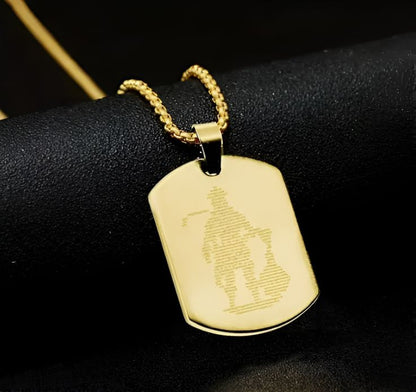 Divine Hanuman Chalisa pendant necklace